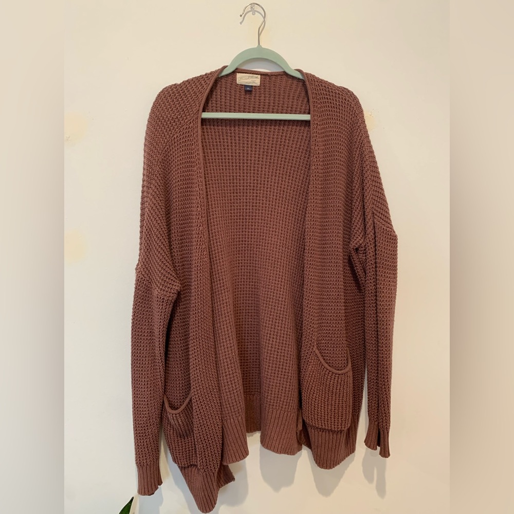 Soft Pink Cozy Cardigan
